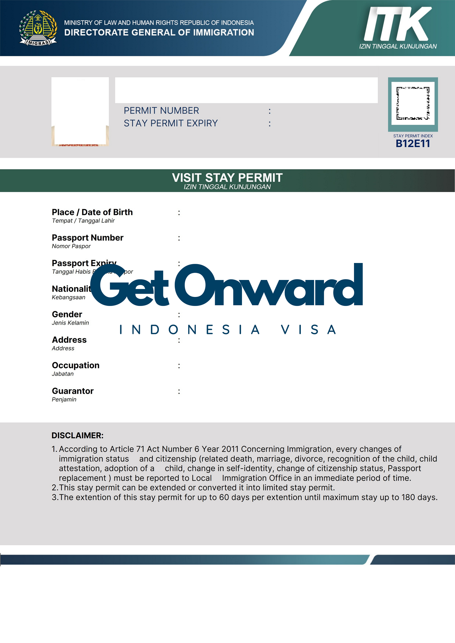 Indonesia Visa Agency By Getidnvisa